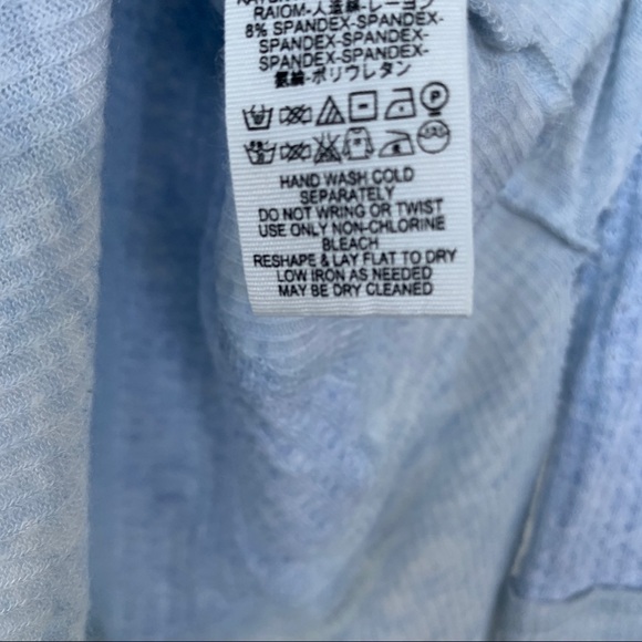 We The Free Long Sleeve Rayon Blend Top Size S - Picture 5 of 8